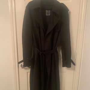 Christian Dior Black Trench Coat Unisex